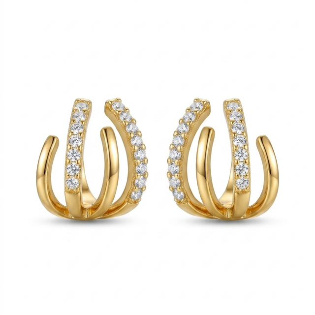 Boucles d'oreilles Silhouette Arc Bold Radiance
