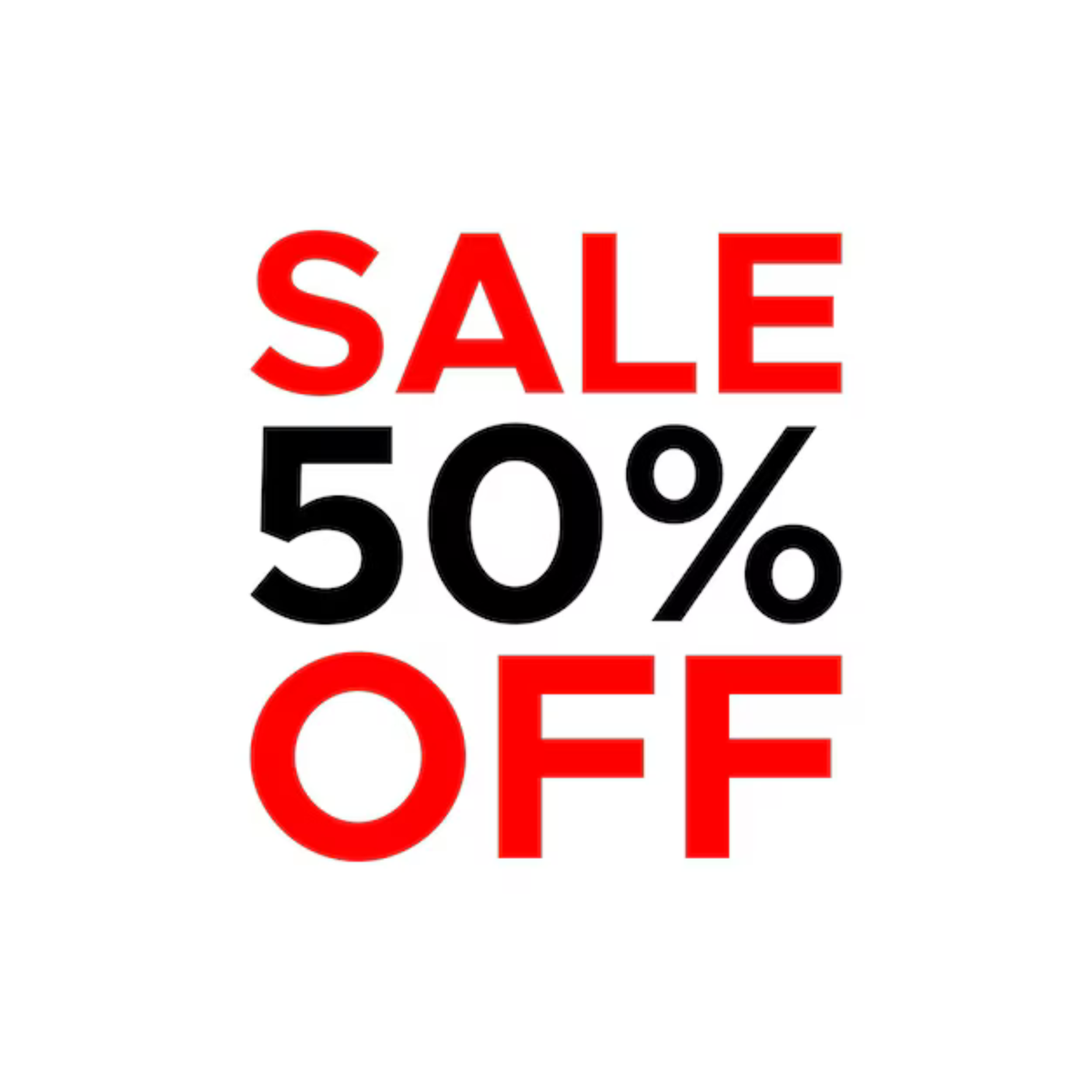SALE 50%