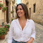 Collier pendentif fleur à quatre pétales avec nacre et zircone, 100 % acier plaqué or 18 carats