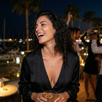 Collar Estrella del Norte con Circonitas 100% Acero Bañado en Oro 18K