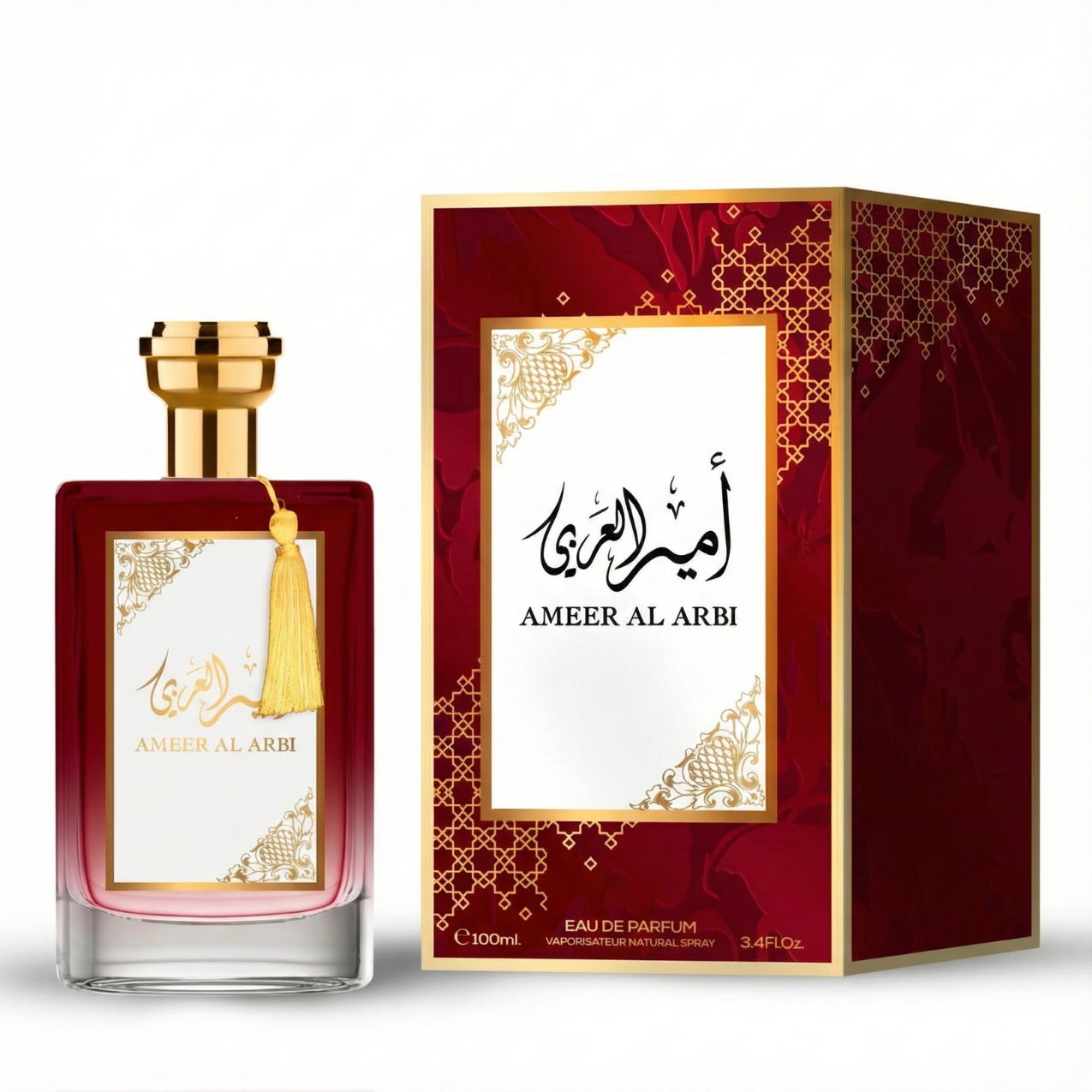 Ameer Al Arbi Eau de Parfum - Lujosa Fragancia Árabe Oriental
