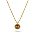 Collier œil de tigre - Force naturelle et aura dorée