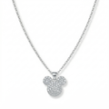 Collier Silhouette Éclat - Icône de Brillance et d'Argent