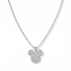 Collier Silhouette Éclat - Icône de Brillance et d'Argent