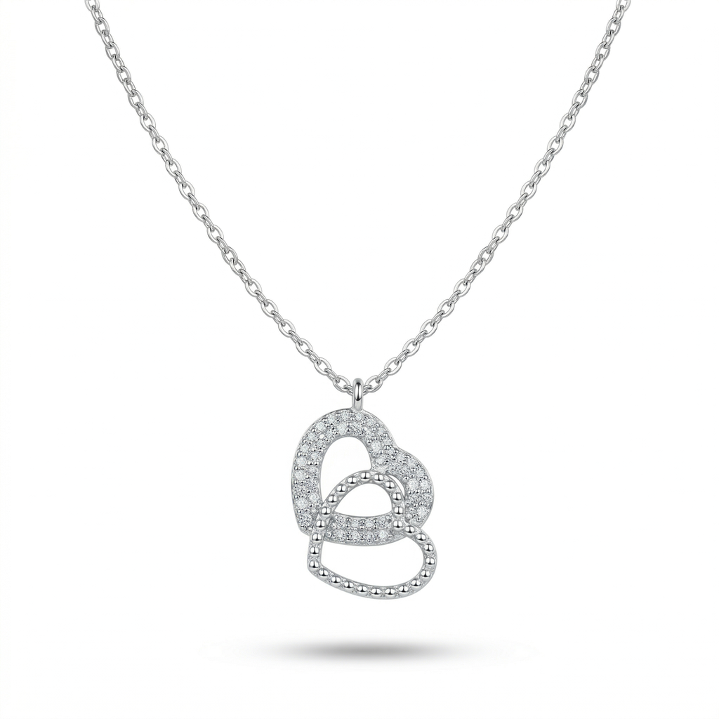 Collier Double Amour