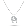 Collier Double Amour