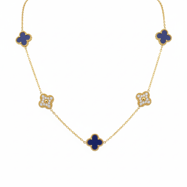 Bleu Royale Clover Set