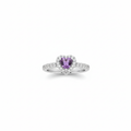 Anillo Violet Halo Suprême