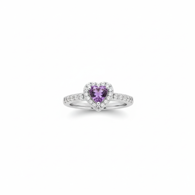 Violet Halo Supreme Ring