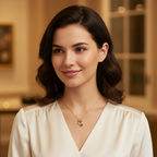 Collar Triple Anillo con Colgantes de Trébol y Circonita 100% Acero Bañado en Oro 18K