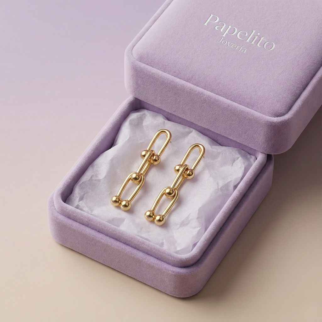 Gold Safety Pin Earrings – 100% Stainless Steel