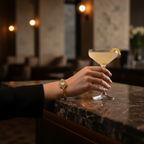 Bracelet rigide avec breloque carrée en zircone cubique, 100 % acier plaqué or 18 carats