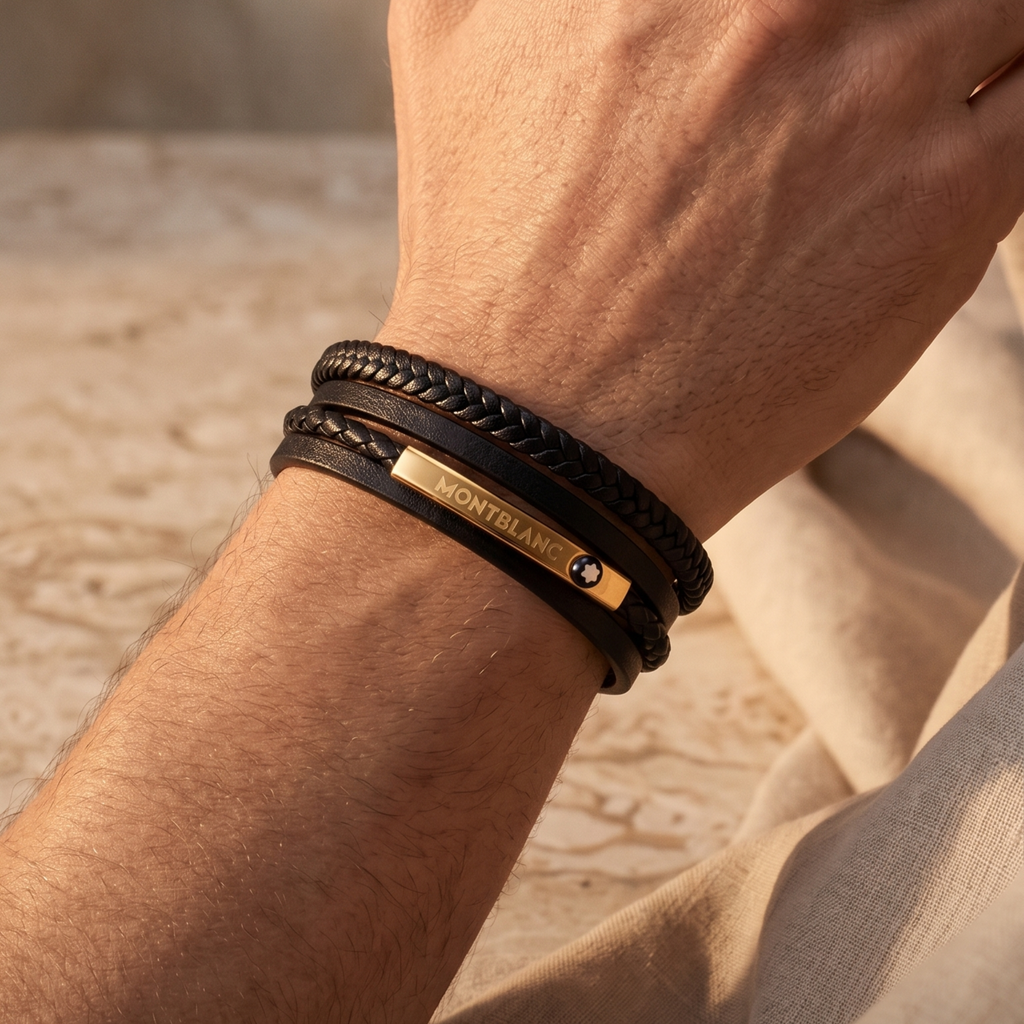 Bracelet torsadé Élevé Gold