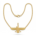 Collier « L'Oiseau de Feu » d'Élégance Intemporelle