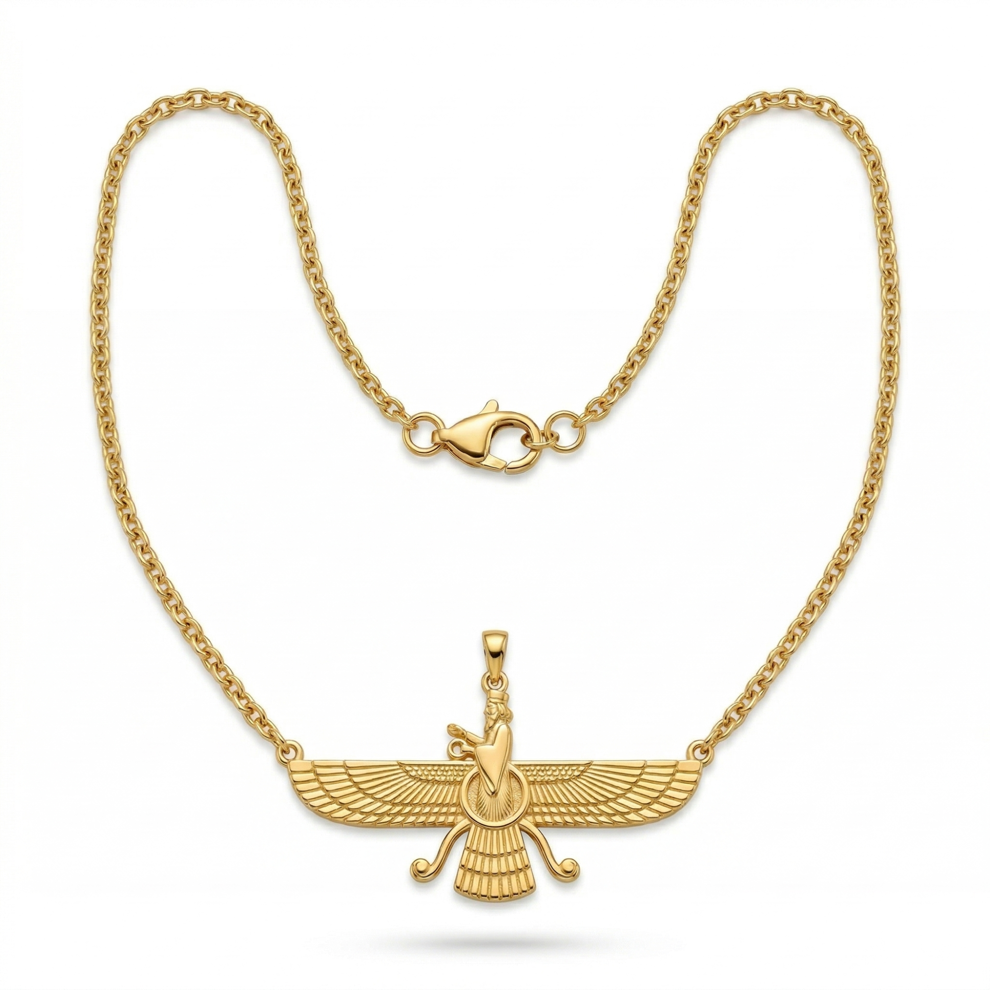 Collier « L'Oiseau de Feu » d'Élégance Intemporelle