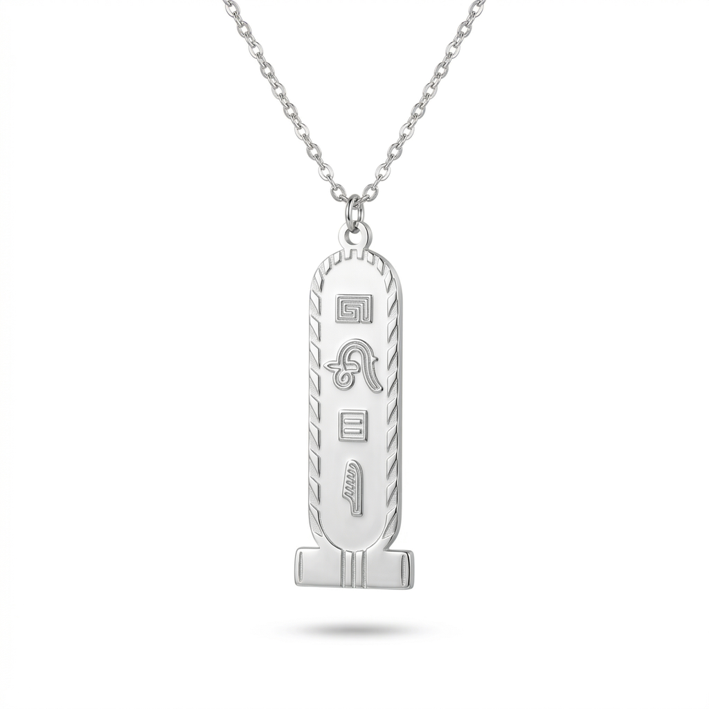Collier « Cartouche d'Argent » d'Esencia Etérea