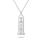Collier « Cartouche d'Argent » d'Esencia Etérea