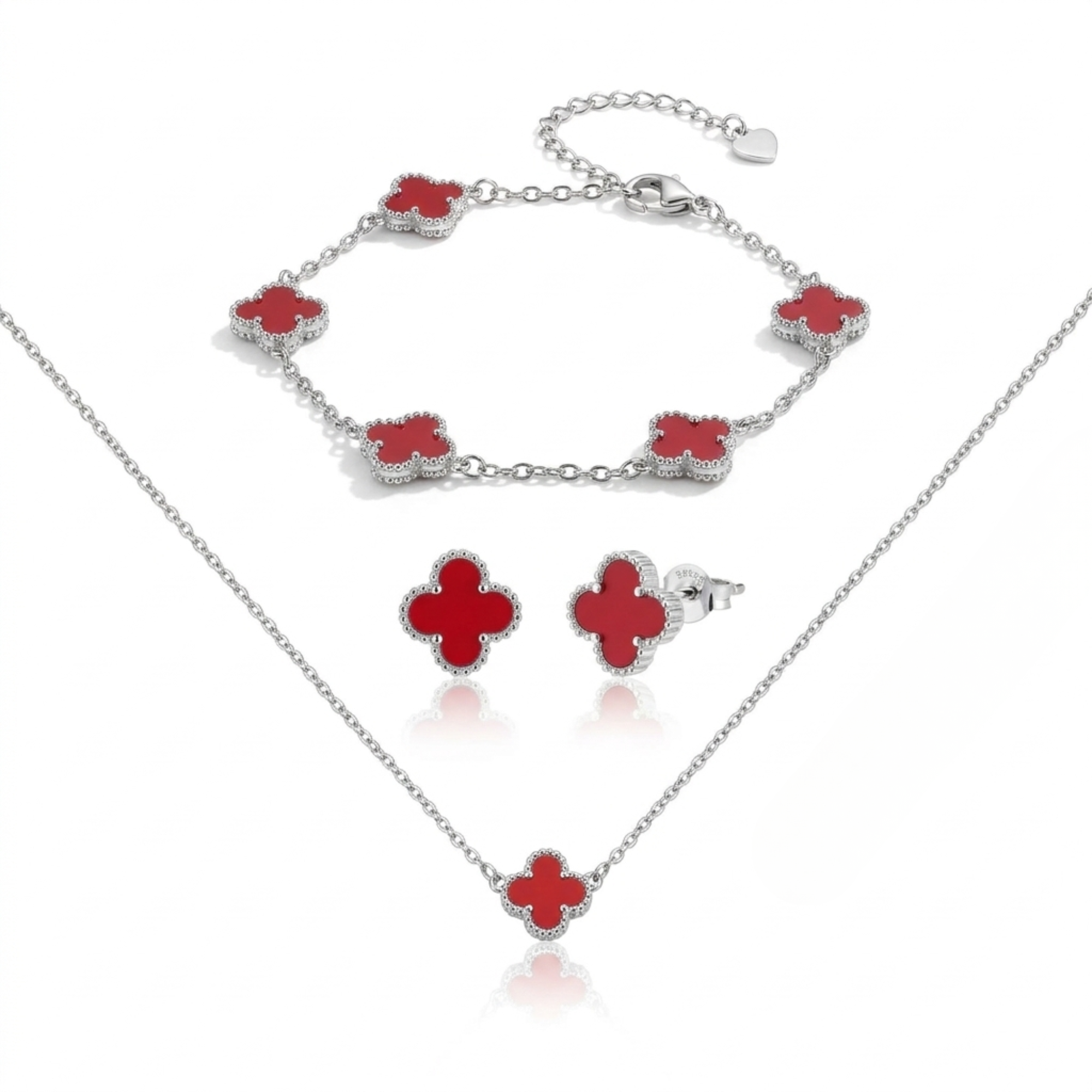 Ensemble Trèfle Rouge Passion