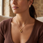 Collar y Pendientes Cercle Trinity Vis