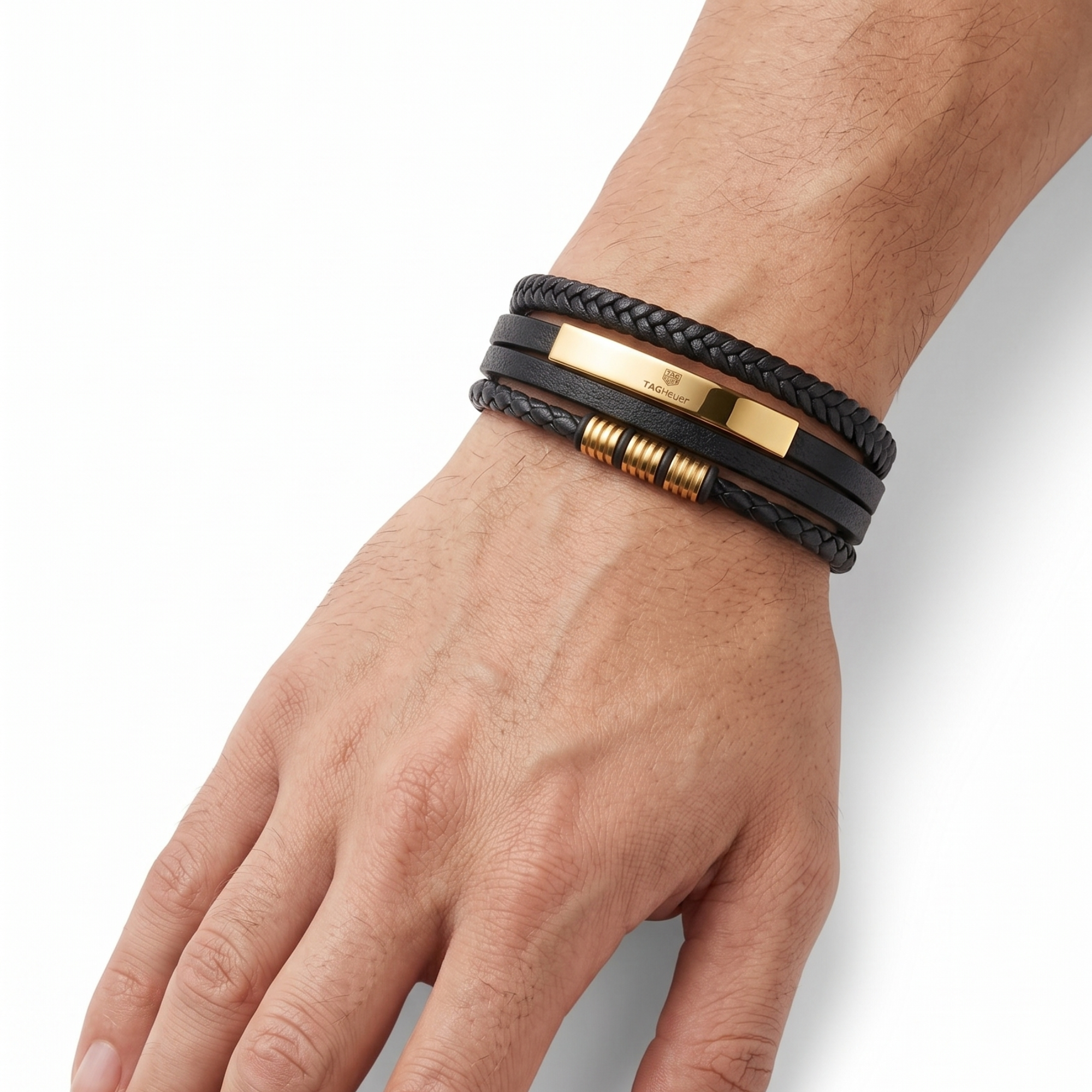 Brazalete Multi-Texte Ébano