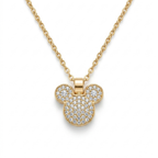 Collier Silhouette Éclat - Icône de Brillance et d'Argent