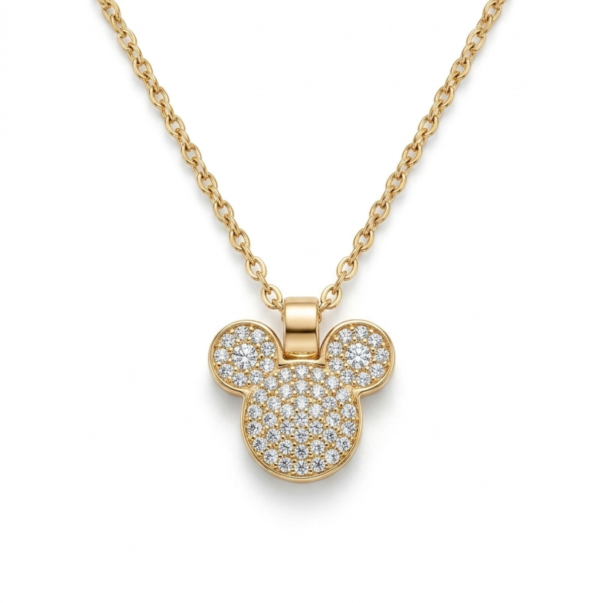 Collier Silhouette Éclat - Icône de Brillance et d'Argent