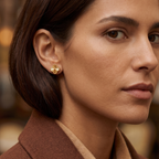 Boucles d'oreilles Trèfle 100 % Acier plaqué Or 18K