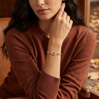 L’Ancre Céleste Pavé Bracelet