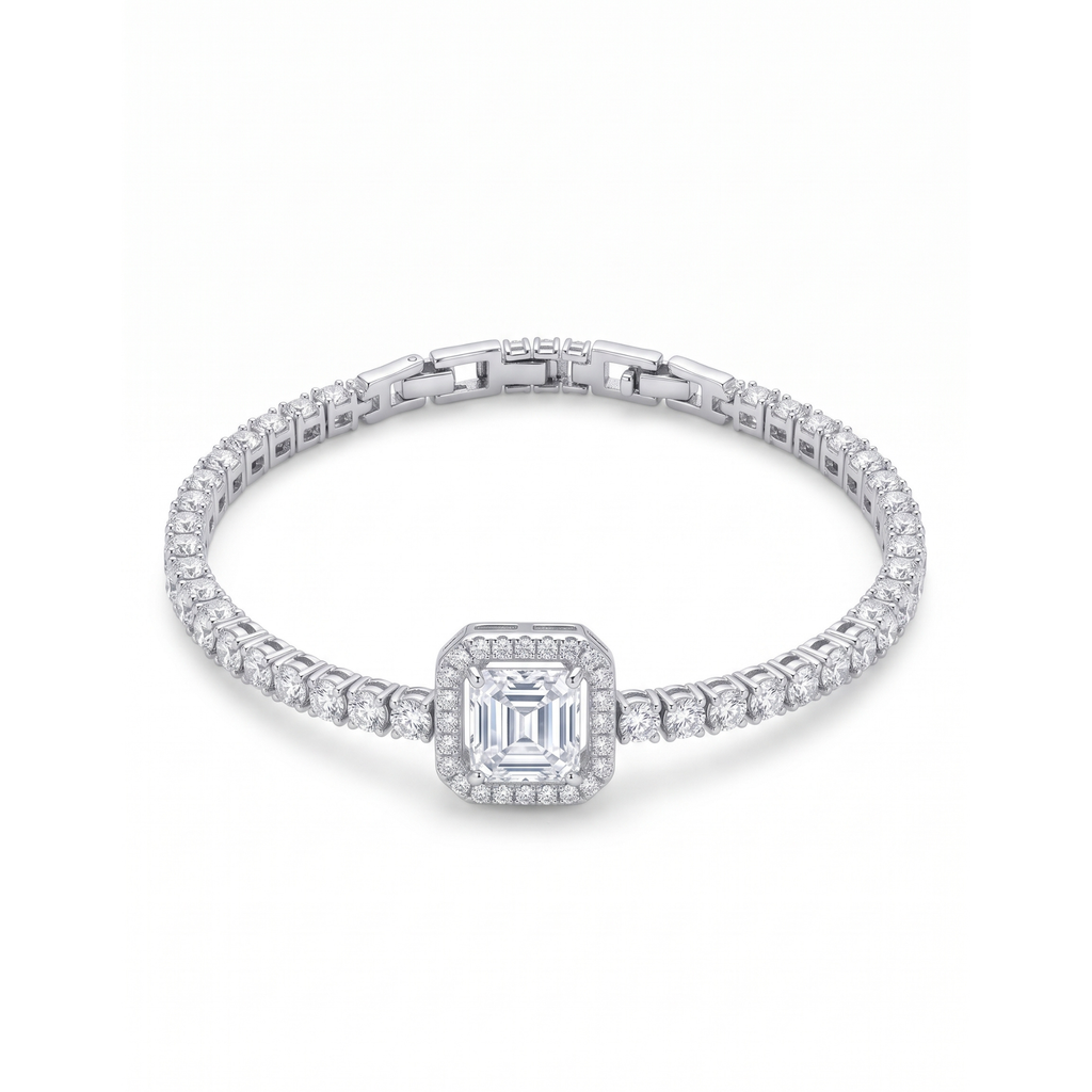 Pulsera Tennis Éclat Baguette