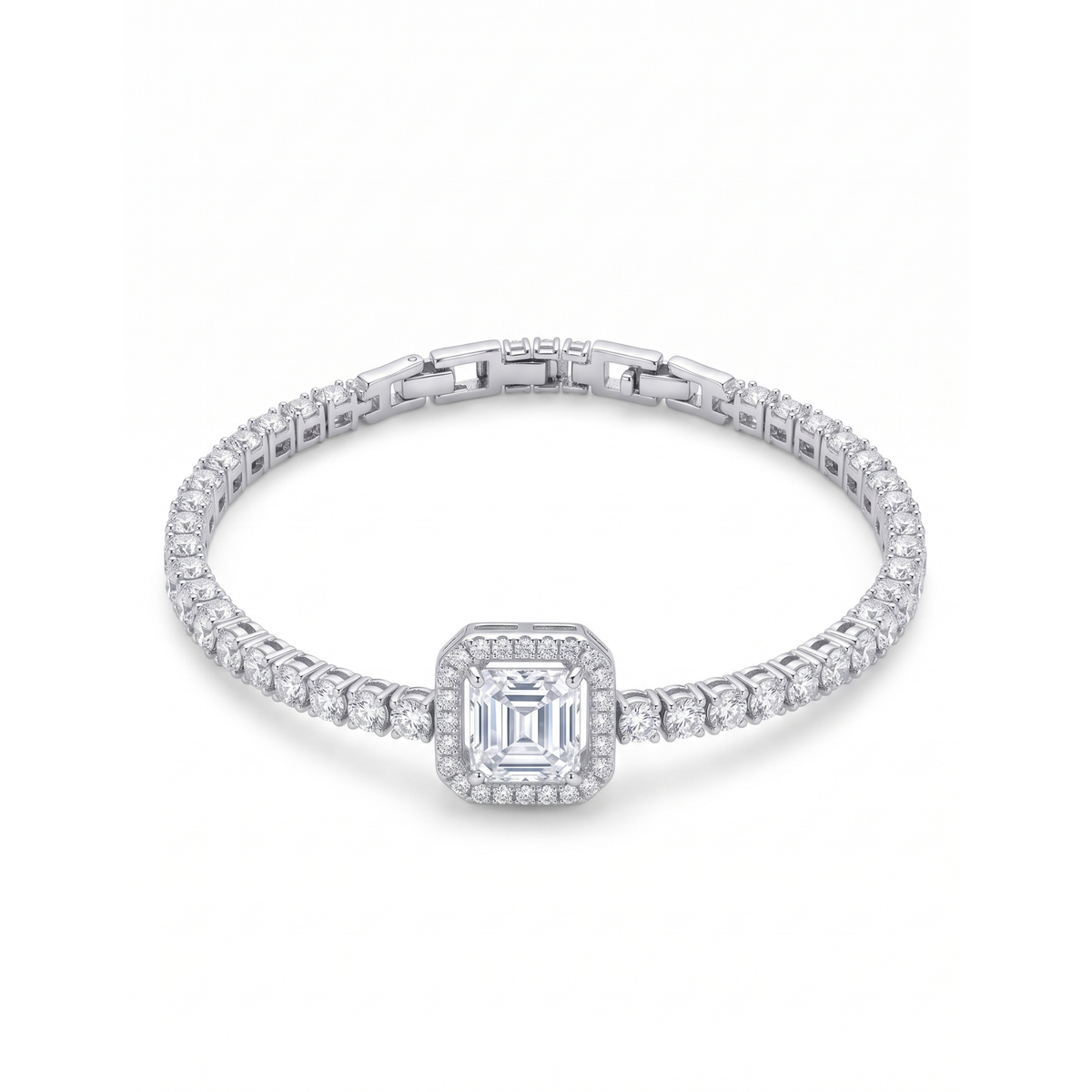 Pulsera Tennis Éclat Baguette