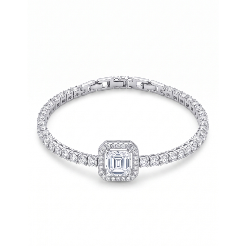 Pulsera Tennis Éclat Baguette