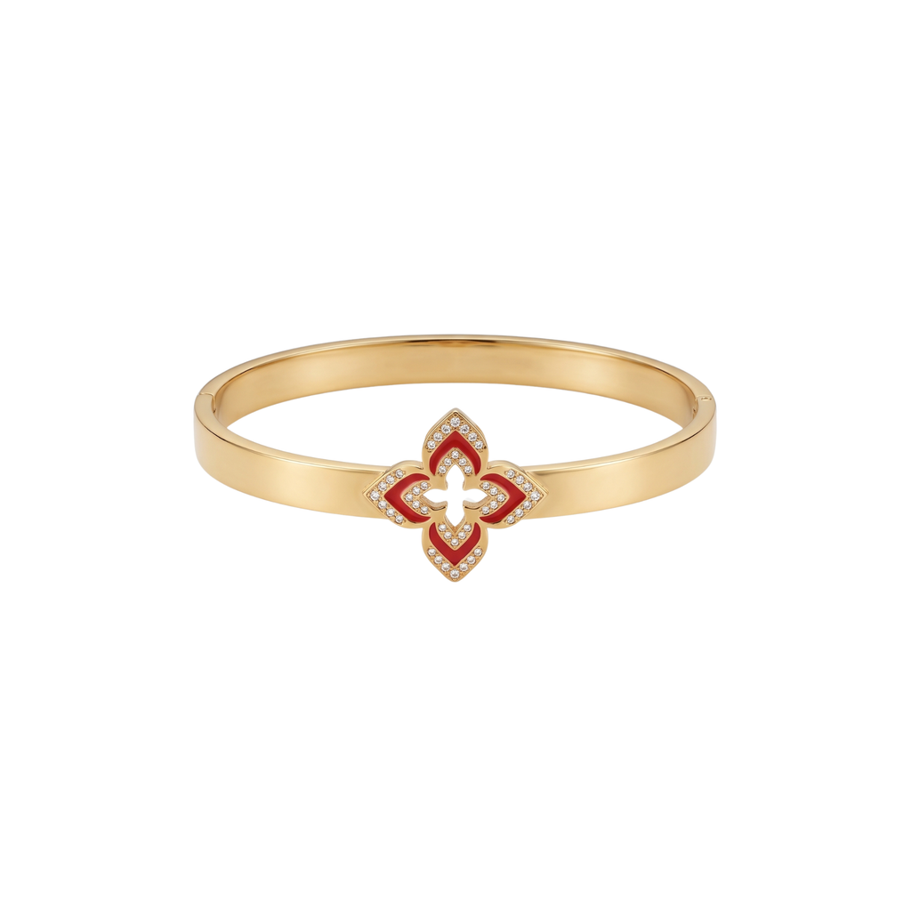 Brazalete Pétale Rouge Éternel