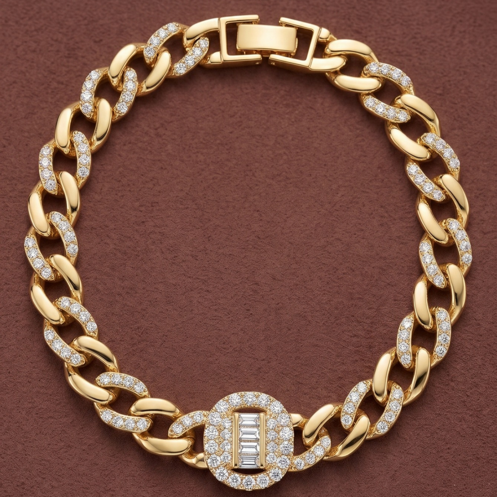 Armband Maille Bold Éclat Impérial