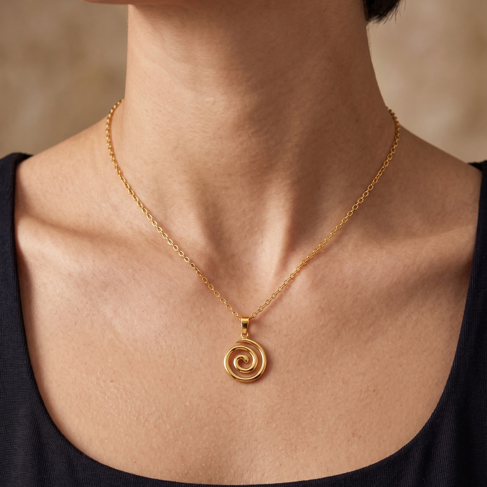 Collar 'Éternité Spiral
