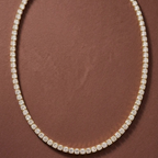 Iconic Lumière Infinie Tennis Necklace