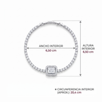 Pulsera Tennis Éclat Baguette