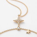 Pulsera de Mano Étoile Céleste & Solitaire Pavé Solaire