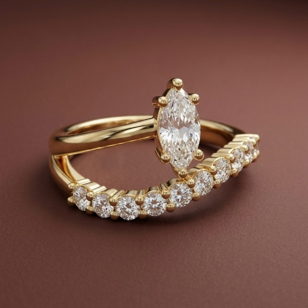 Lumière Diamantine Band Ring