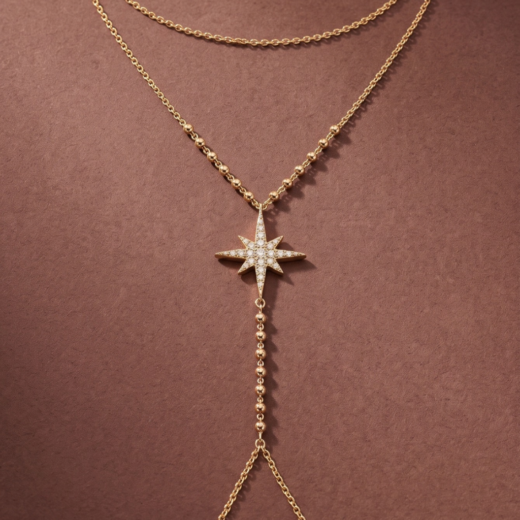 Pulsera de Mano Étoile Céleste Pavé Solaire