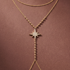 Pulsera de Mano Étoile Céleste Pavé Solaire