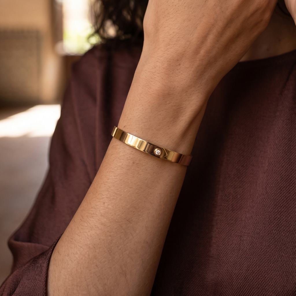 Brazalete Rígido L'Attache Solitaire
