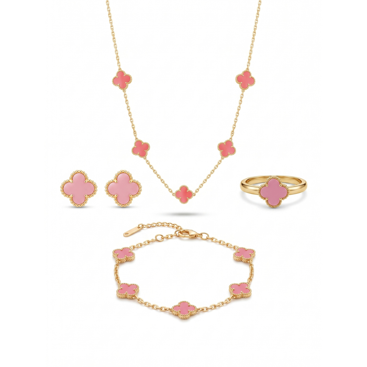Ensemble Trèfle Rosé Signature