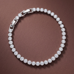Tennisarmband Rivière Cristalline