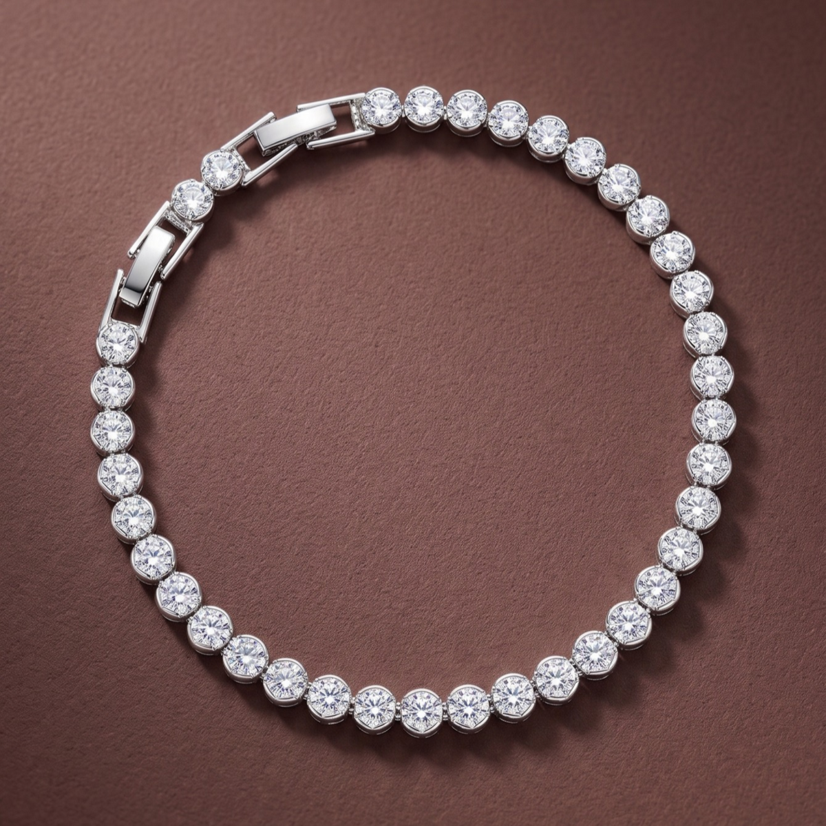 Pulsera Tennis Rivière Cristalline