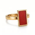 Bague Minimal Scarlet Allure