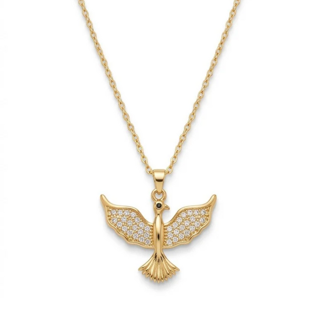 Collar Colombe Pavé Solaire