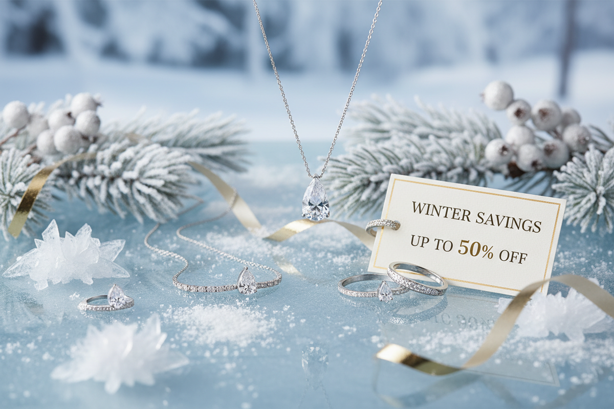 create winter image but it will specific for the discounts collecton 