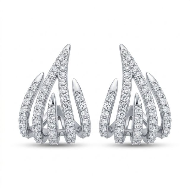 Essence Flamboyant Minimal Spike Earrings