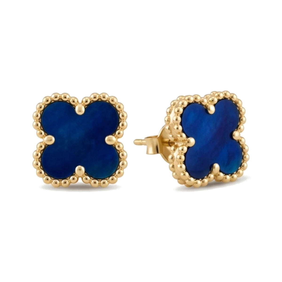 Pendientes Trèfle Signature azul noche