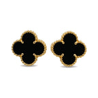 Pendientes Trèfle Signature negros